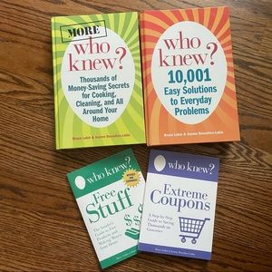 Who Knew? By Lubin 4 book set